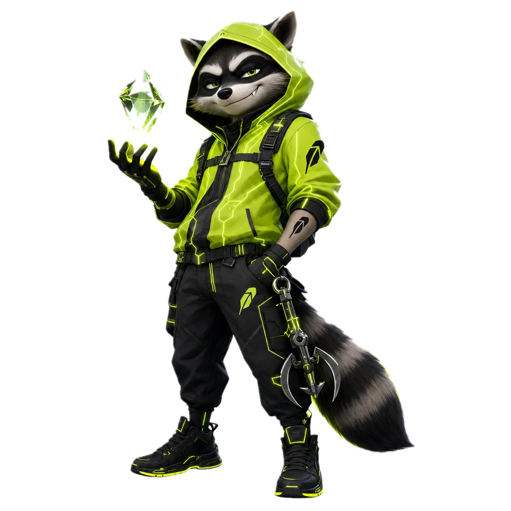 Hood Heist mascot